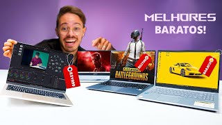 Os Melhores NOTEBOOKs BARATOs para comprar em 2025