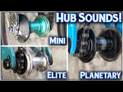 BMX Hub Sound - Plantary Freecoaster Vs Profile Elite Vs Profile Mini