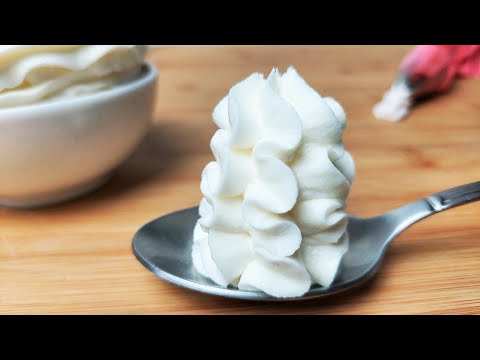 Butter cream for cakes, roulades and cupcakes in 10 minutes. No eggs. For plastering and decorating