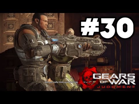 Gears of War: Judgment - Hardcore Walkthrough Part 30 - Chapter 5 ¦ Section 2: Parade Grounds
