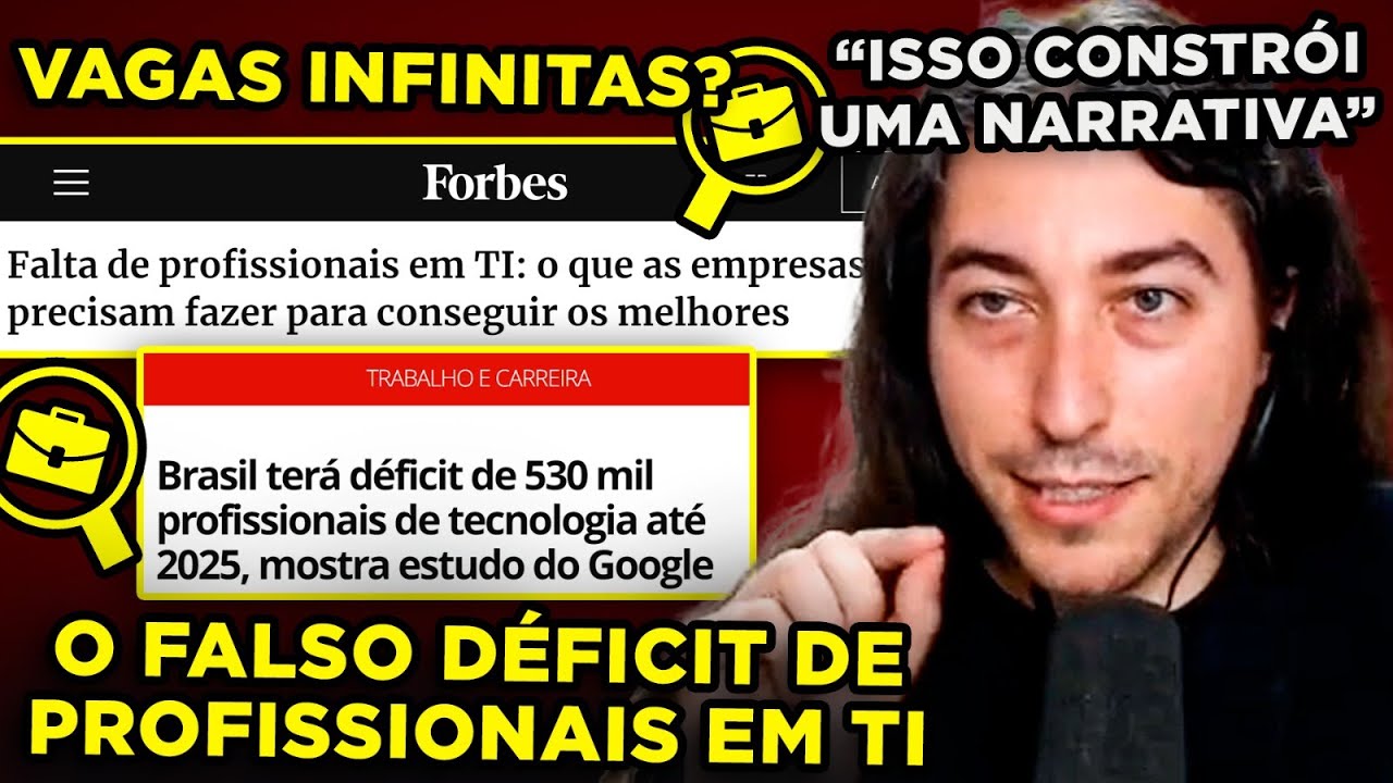 É VERDADE QUE FALTAM PROFISSIONAIS DE TI? | TeClas