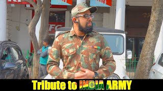| How's The Josh | URI | Tribute to Indian Army | Ashwin Kumartist |