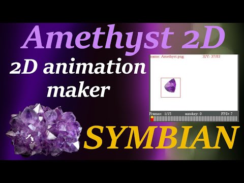 2D animations maker for Symbian 9 x , Amethyst 2D (OLD VERSION!!!)