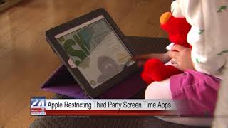 Apple Restricting Third Party Screen Time Apps