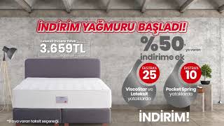 İşbir Yatak Kaçırılmayacak indirim yağmuru başladı!📣