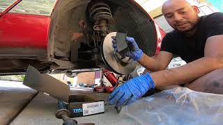 92-02 Cadillac Eldorado How to Change Front Rotors & Brake Pads, What Shops Charge for this Job...