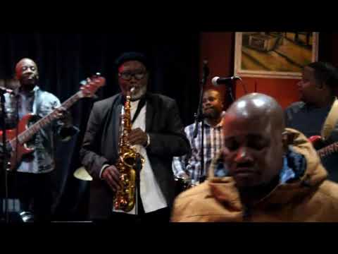 Sipho Hotstix Mabuse Performs Live At Niki's Oasis Jazz Restaurant