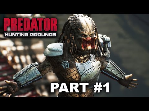 PREDATOR HUNTING GROUNDS Walkthrough Gameplay Part 1 - INTRO (FULL GAME)