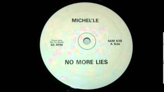 Michel&#39;le - No more Lies (White Label) 12&quot; single