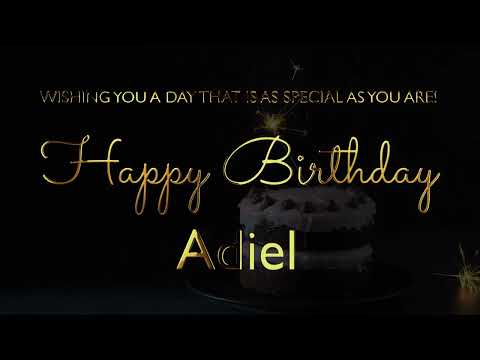Happy Birthday Adiel