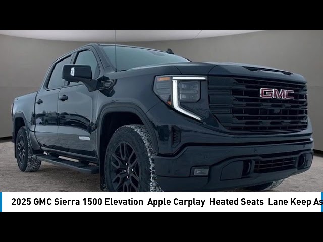 2025 GMC Sierra 1500 Elevation | Apple Carplay | Heated Seats in Cars & Trucks in Saskatoon
