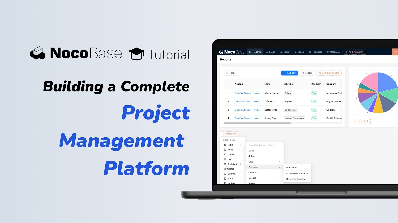 NocoBase 101: Task Dashboard: Charts-9