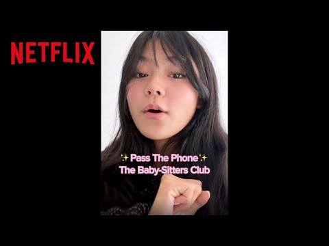 ring ring ☎️ it’s the cast of The Baby-Sitters Club passing the phone #Shorts