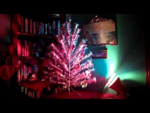 our fantastic genuine 1960s pom-pom tree with color wheel