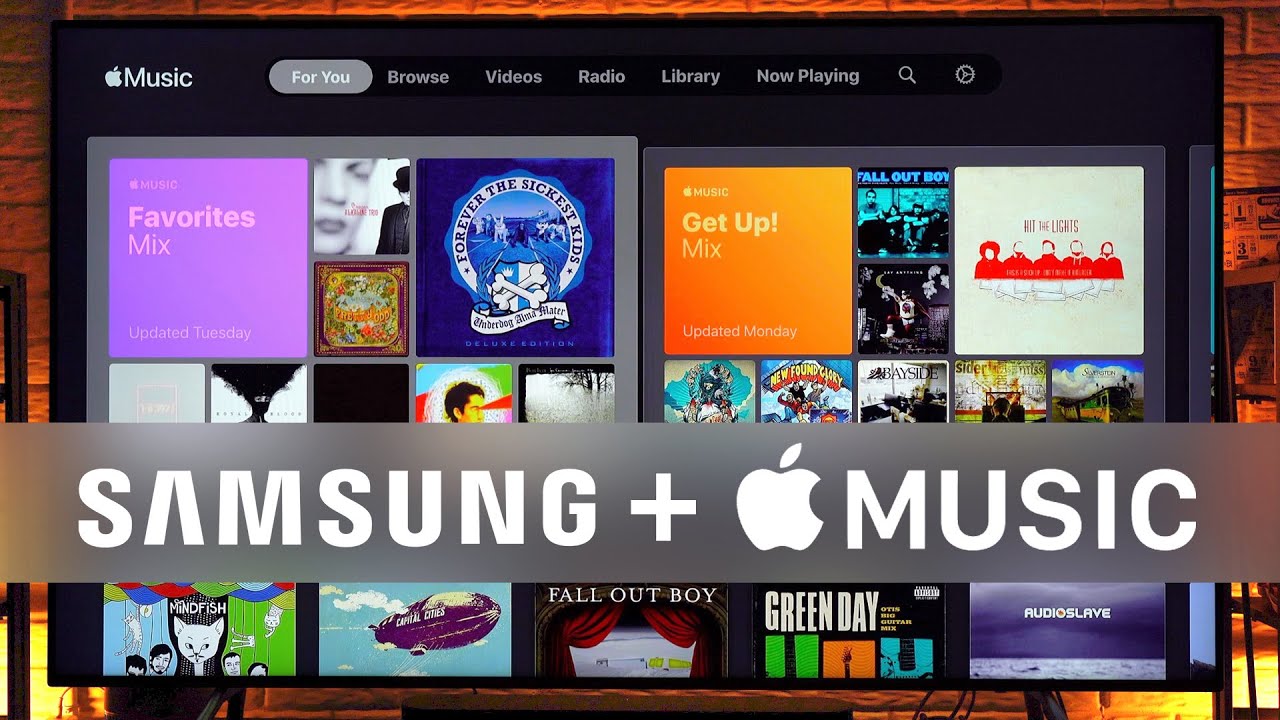 Apple Music on Samsung Smart TVs Hands-On!