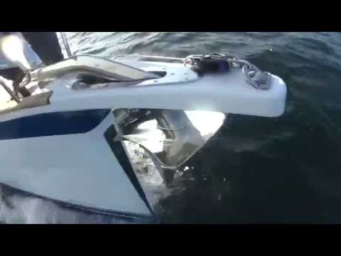 Hallberg-Rassy 44 sailing