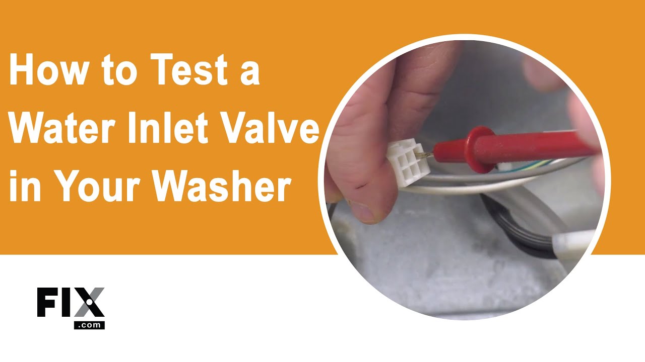 How to Fix a Water Inlet Valve for a Washer With Filling Issues