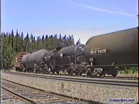 Classic Railroad Series 723 - West meets East on SP at Fields, Oregon July 12, 1992.