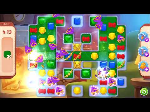 Homescapes level 661 no boosters walkthrough/gameplay