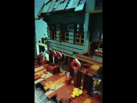 Captain's Wharf von Urge 30102 SPEED BUILD