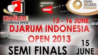 SF - WS - Juliane Schenk vs Saina Nehwal - 2013 Djarum Indonesia Open