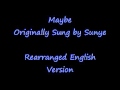 English Cover of Maybe by Sunye (Wondergirls ...