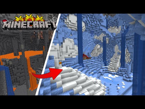 Rake - I Transformed a Cave Into an ICE CAVE In Minecraft! Minecraft Let's Play Episode 22...