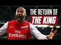 👑 The story of Thierry Henry's emotional return to Arsenal in 2012