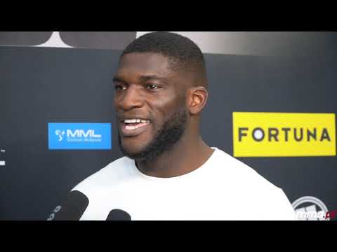 IZU UGONOH ZDRADZA CO ZOBACZYŁ W OCZACH DOMINGOSA PODCZAS SPOTKANIA TWARZĄ W TWARZ NA WAŻENIU KSW 54