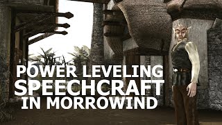 Power Leveling Speechcraft in Morrowind