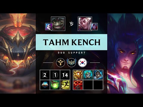 Tahm Kench Support vs Rakan - KR Challenger Patch 25.13