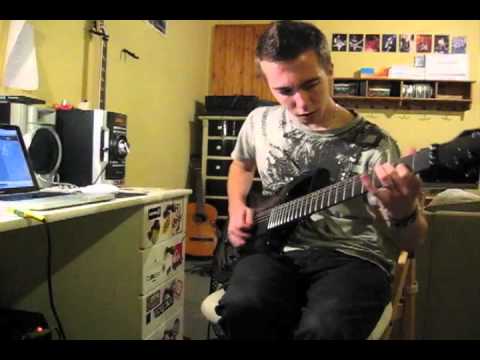 Agile 7 String Electric Guitar w/Floyd Rose 25.5" Scale Interceptor Pro 725 EB EMG White image 7