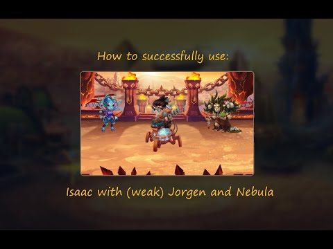 MGM - Hero Wars - How to successfully use: Isaac with (weak) Jorgen and Nebula