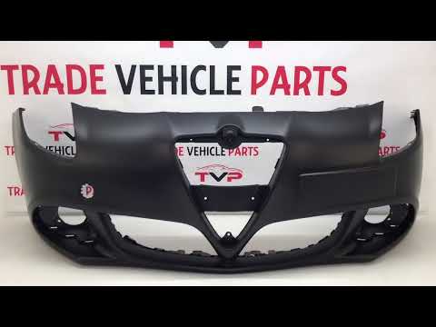 Fits Alfa Romeo Giulietta 2010-2016 Front Bumper Primed With Fog Lamp Hole No Pdc Or Washer Holes video