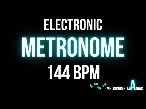 Metronome 144 BPM -  Electronic beep