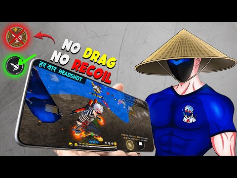 No Drag No Recoil ☠️ Extreme Short Range Unfair One Tap Headshot Trick That'll Never Share Before🎯