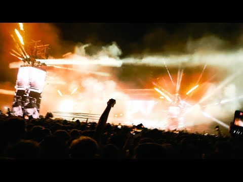 Travis Scott FEIN 10 TIMES IN A ROW IN Milan - Circus Maximus World Tour (Crazy Mosh Pit) 4K HDR