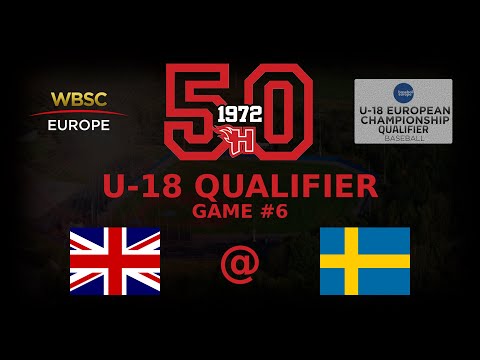 U-18 European Championship Qualifier Game #6 - Great Britain @ Sweden