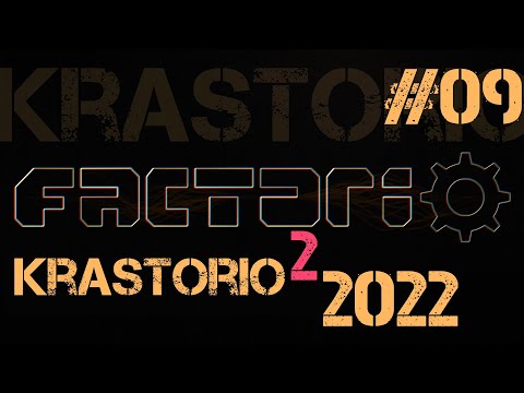 Factorio Krastorio 2022 ep.09 - Railroad Integration. Preparation.