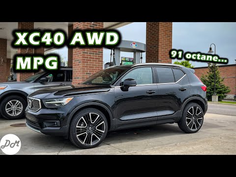 2022 Volvo XC40 T5 AWD – MPG Test | Real-world Highway Fuel Economy