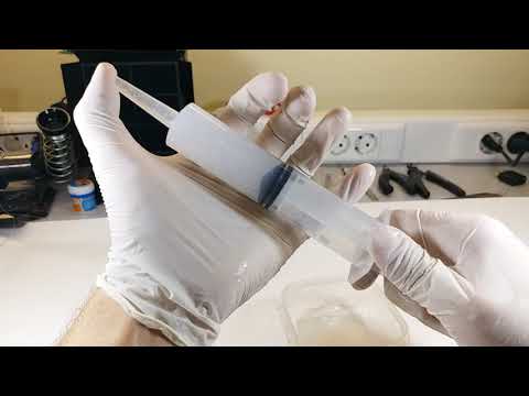 Get rid of air bubbles from RTV silicone without big vacuum chamber