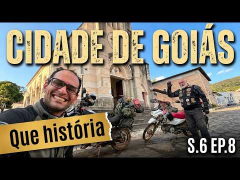 S.6 Ep.8 - MUDAMOS A ROTA NO MEIO DO CAMINHO! A mágica Cidade de Goiás, o empadão e as pedras da rua
