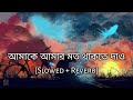 Amake Amar Moto Thakte Dao [Slowed+ Reverb] - Anupam Roy | Bangla Lofi Song | 10 PM BENGALI LOFI
