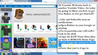 How To Get Free Robux Hack Inspect Element