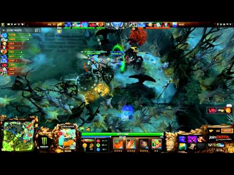 Na'Vi vs 4ASC - Game 2 - Winner Bracket Finals - TI5 EU Qualifiers