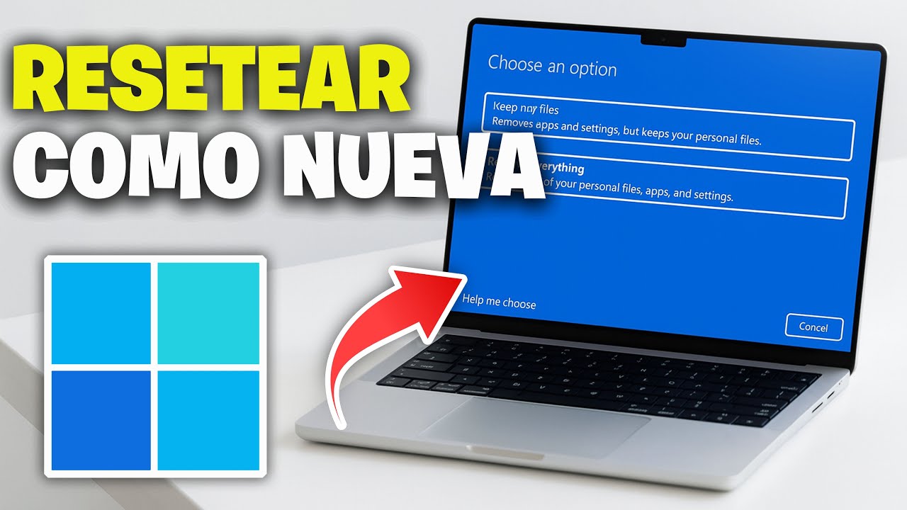 Cómo Dejar tu Laptop Como Nueva (Restablecimiento Completo) | Restauración Total 2026✅
