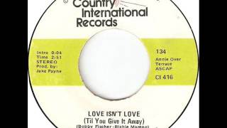 Joy Ford &quot;Love Isn&#39;t Love (Til You Give It Away)&quot;
