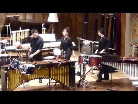 Fractalia by Owen Clayton Condon - Performed by the Eastman Percusion Ensemble