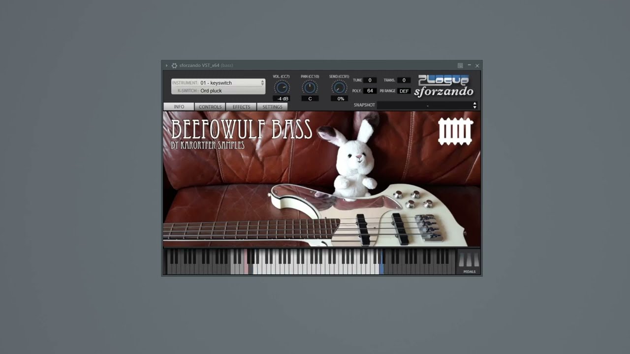 Beefowulf Bass sample library walkthrough by Karoryfer Samples