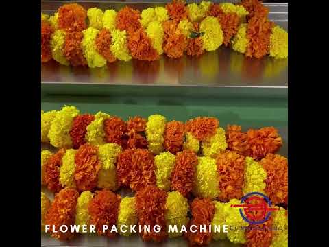 Pooja Flower Packing Machine